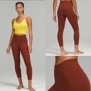 Lululemon Instill 25” Date Brown Leggings